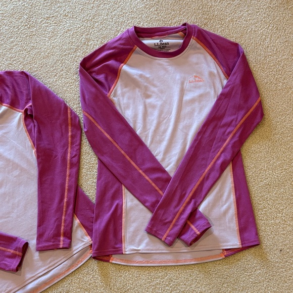 Bundle of 2 L.L. Bean Women's Long Sleeve Performance Tops - Picture 3 of 12